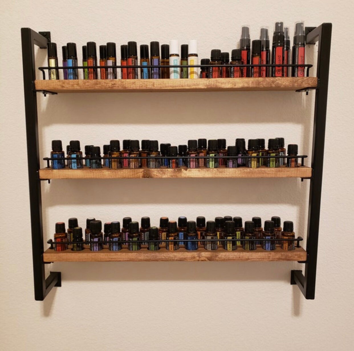 Metal Essential oil shelf