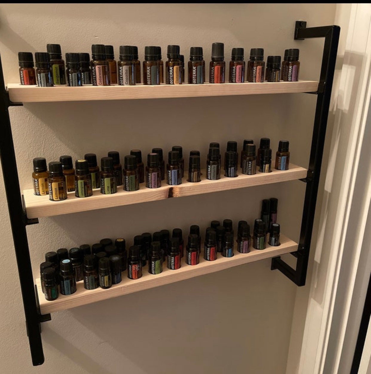 Metal Essential oil shelf
