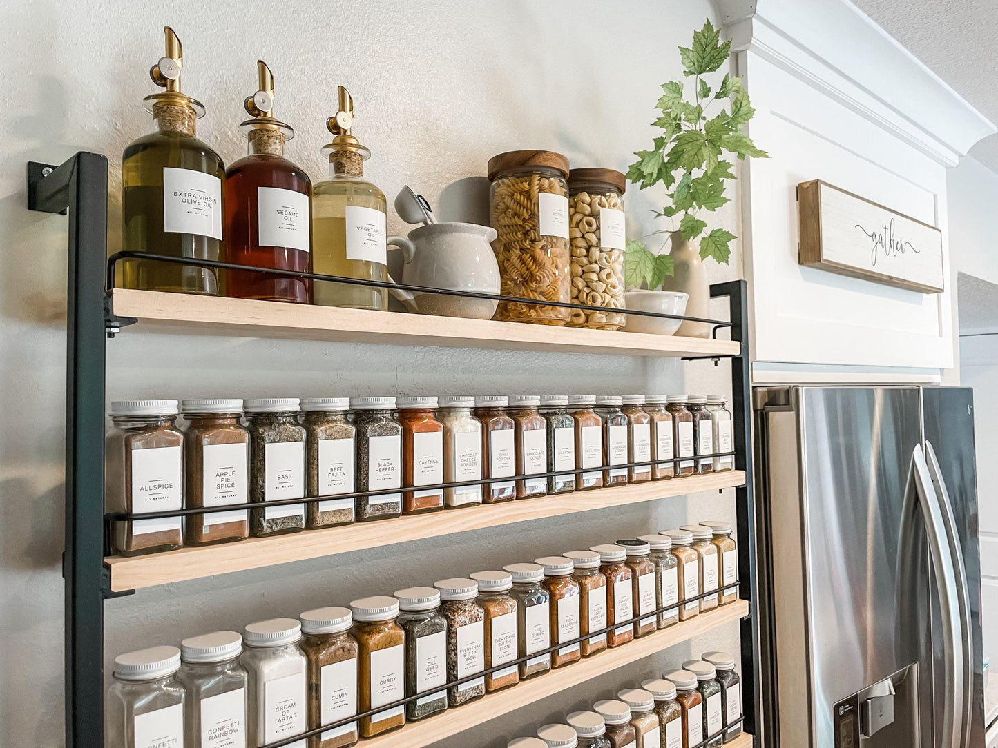 Two shelf Hanging Spice rack